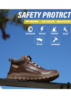VICTGOAL Ultra-light shockproof, puncture-proof and waterproof ankle safety shoes  - Image 3