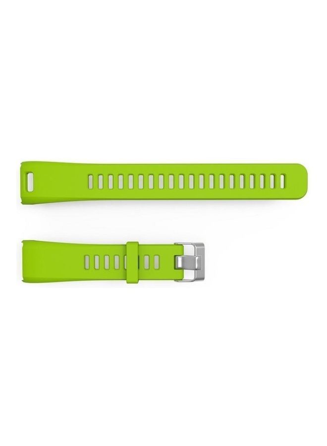 NIBEMINENT Silicone Sport Watch Strap for Garmin Vivosmart HR 1 Green - Image 4