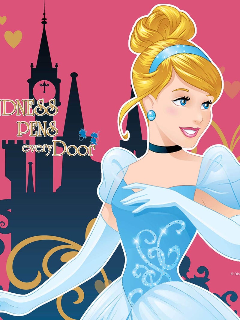 Athom Trendz Disney- Athom Living- Princess- Cinderella- Kids- Cushion Cover- 40x40cm (16"x16") (M8) - Image 3