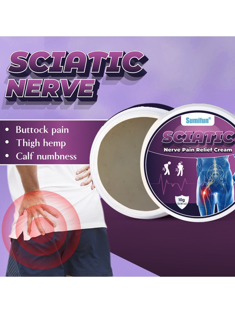 سوميفون كريم لتخفيف آلام العصب الوركي، 10 جرام، تسكين فعال لآلام العصب الوركي، يهدئ الانزعاج الناتج عن الجلوس لفترات طويلة - Image 2