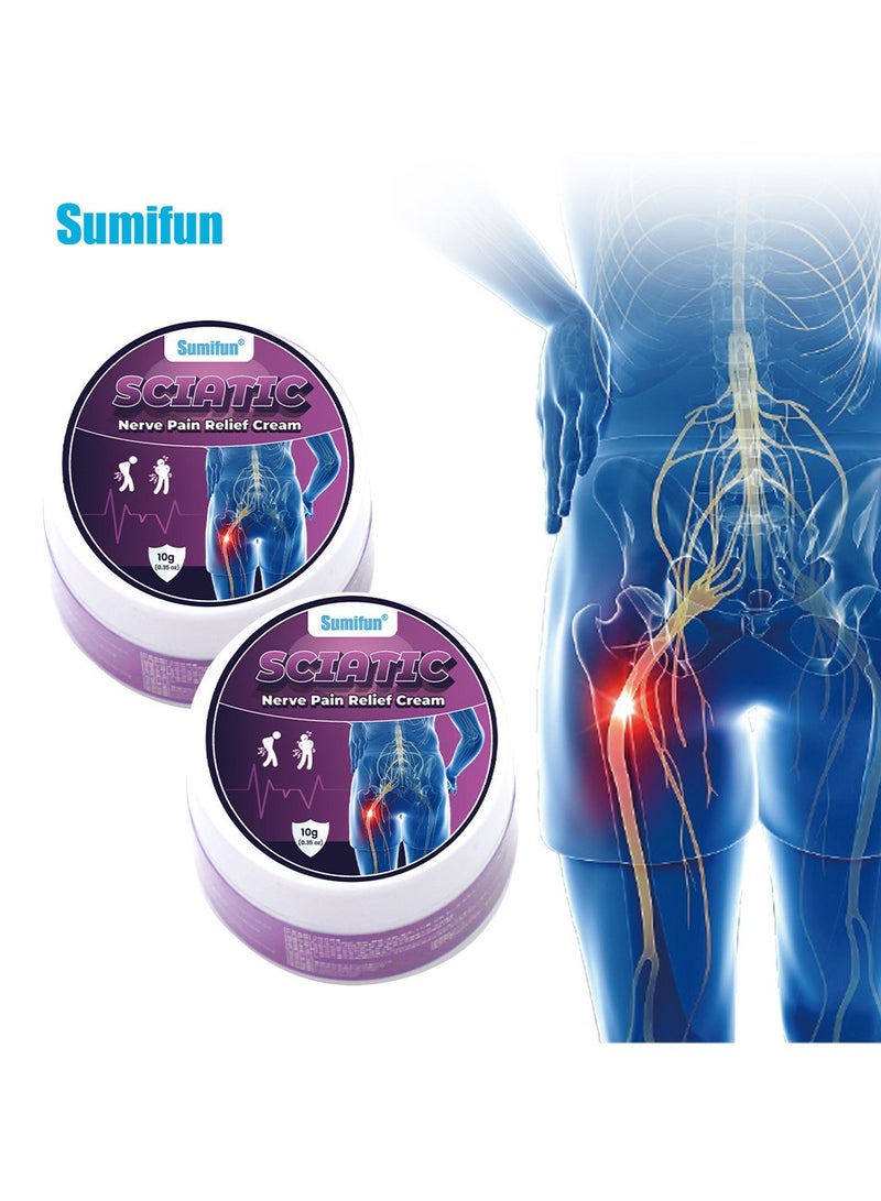 سوميفون كريم لتخفيف آلام العصب الوركي، 10 جرام، تسكين فعال لآلام العصب الوركي، يهدئ الانزعاج الناتج عن الجلوس لفترات طويلة - Image 1