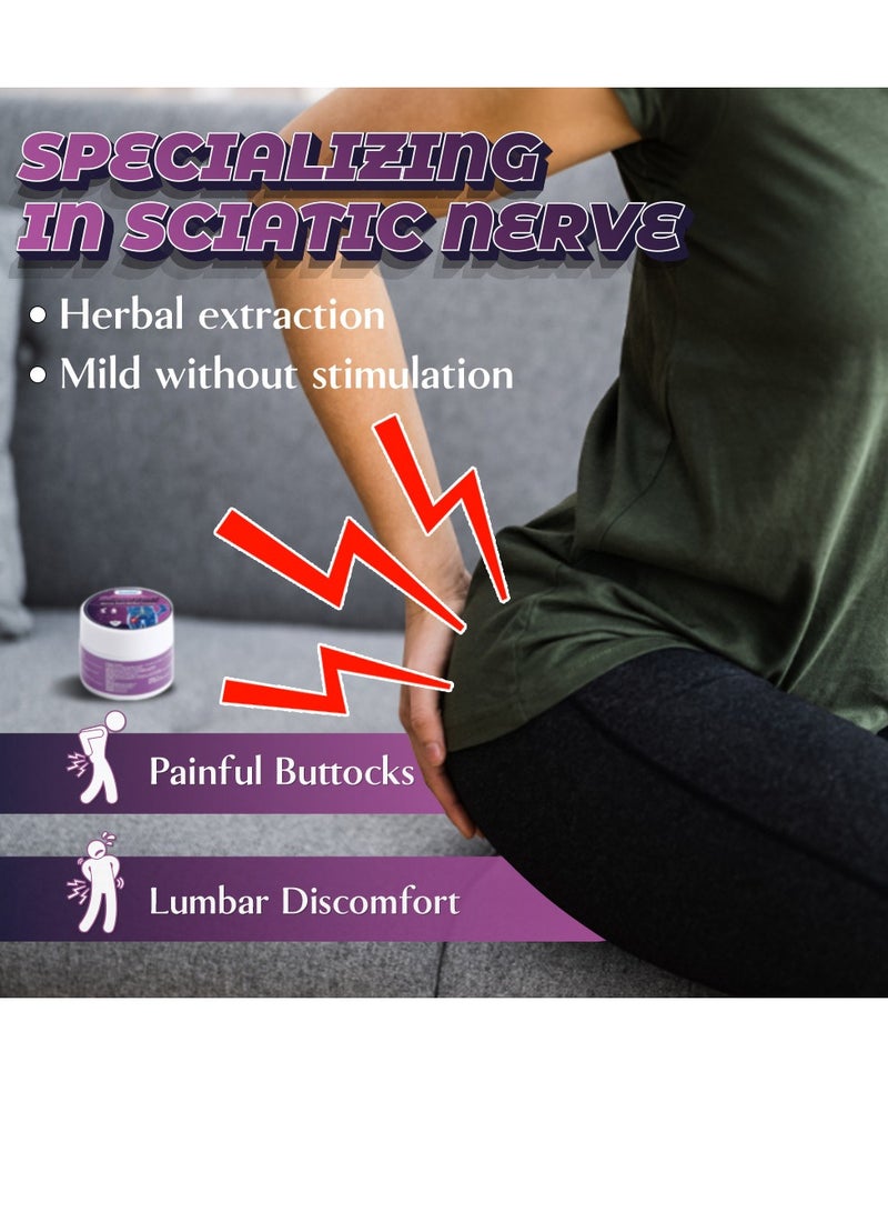 سوميفون كريم لتخفيف آلام العصب الوركي، 10 جرام، تسكين فعال لآلام العصب الوركي، يهدئ الانزعاج الناتج عن الجلوس لفترات طويلة - Image 4