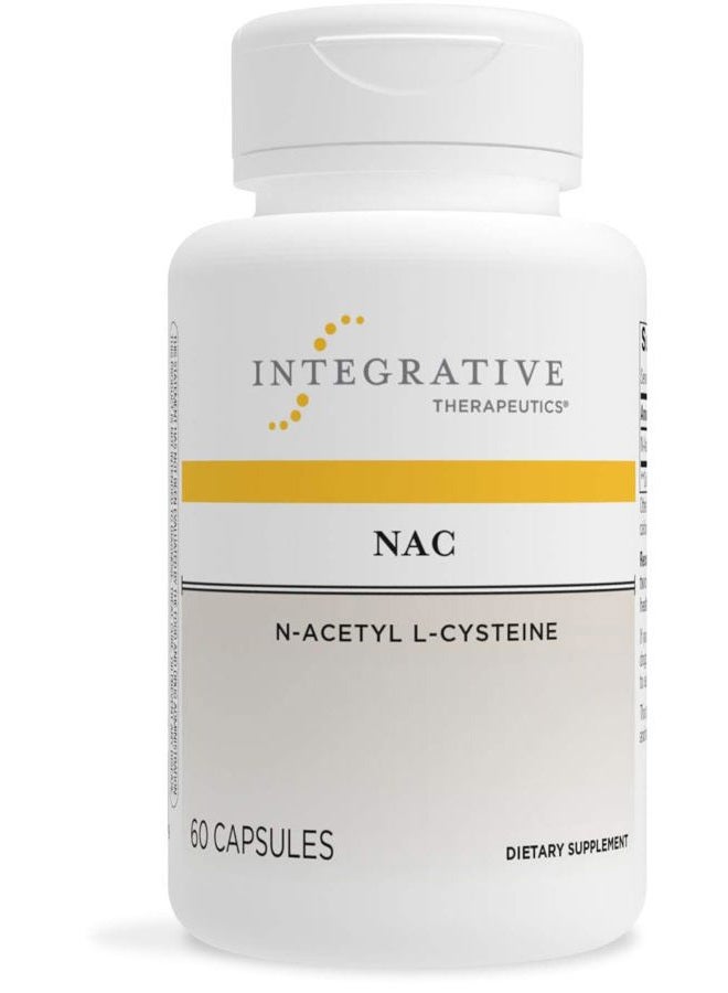 Integrative Therapeutics NAC - Supports Healthy Respiratory & Lung Function* - Supports Production of Glutathione* - 60 Capsules - Image 1