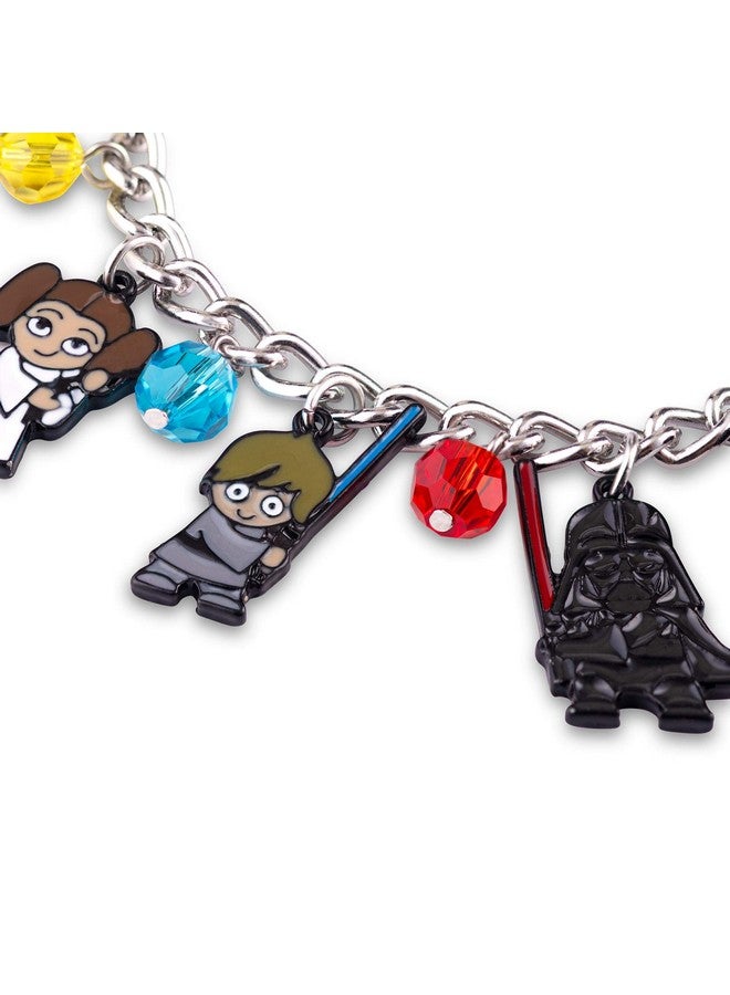 STAR WARS Cute 15Mm Chibi Characters Pendant Enamel Charms Bracelet Jewelry - Image 3