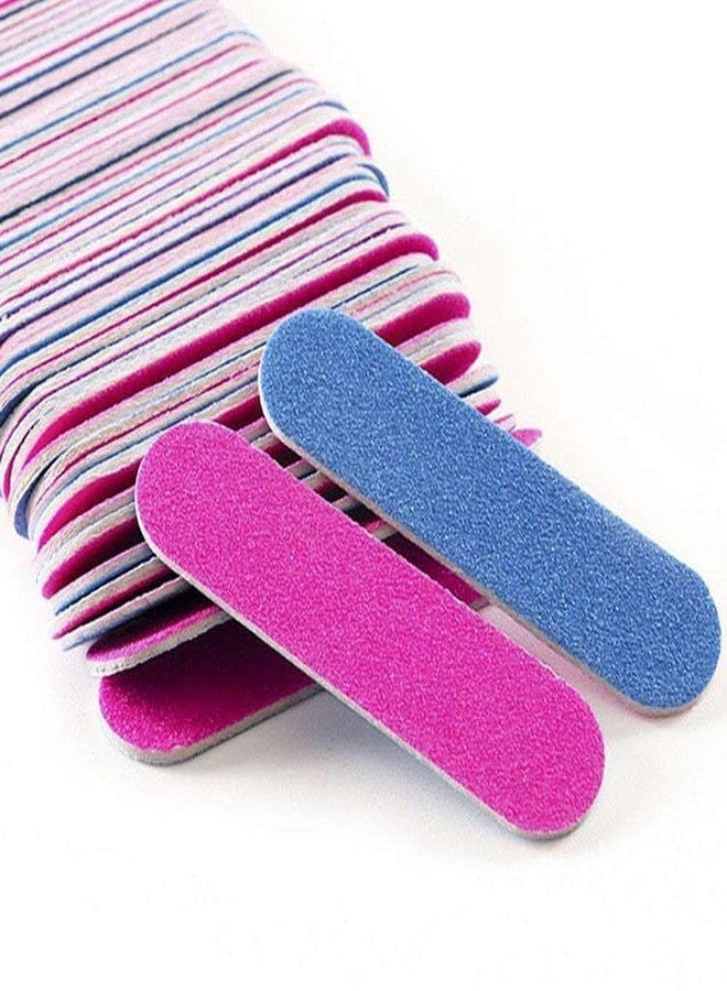 Sminakh Nail File 36 pcs (100/180) Grit Board Mini Nail Filer Set for Acrylic | Mini Filler For Nails | Natural Nails For professional Nail Art Use in Salons & Home - Image 1