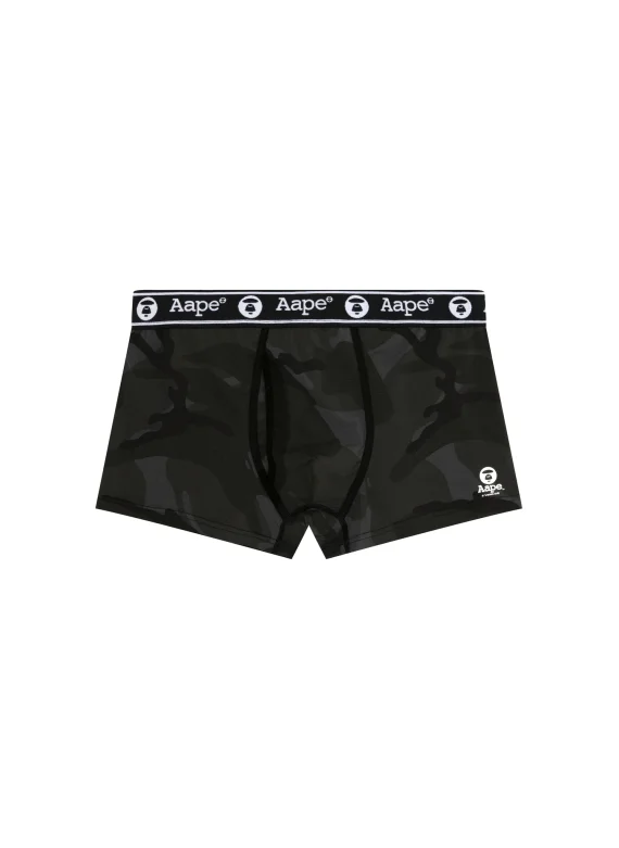 AAPE Moonface logo camo boxer briefs