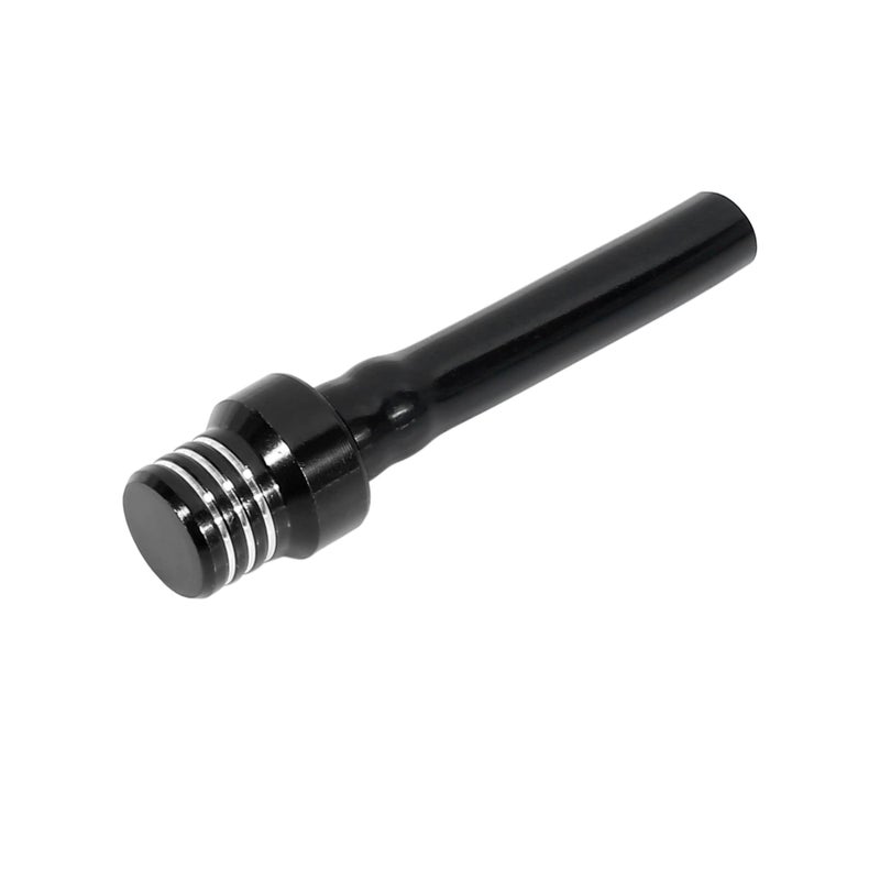 F FIERCE CYCLE Aluminum Alloy Breather Tube Gas Fuel Tank Cap Cover Air Vent Hose for ATV Dirt Bike Black