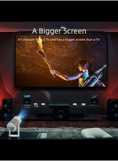 AUN Mini Projector Portable Android 11 Home Theater Cinema VideoProjector Bluetooth WIFI Sync IOS Smartphone 1080P 4K Movie  - Image 5