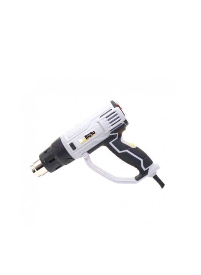 BISSO 2000W 4-Nozzle Electric Heater. 2 Adjustable Positions. Multifunctional. Used for welding, heat shrinking, paint stripping, tube bending, and grilling. - Image 4