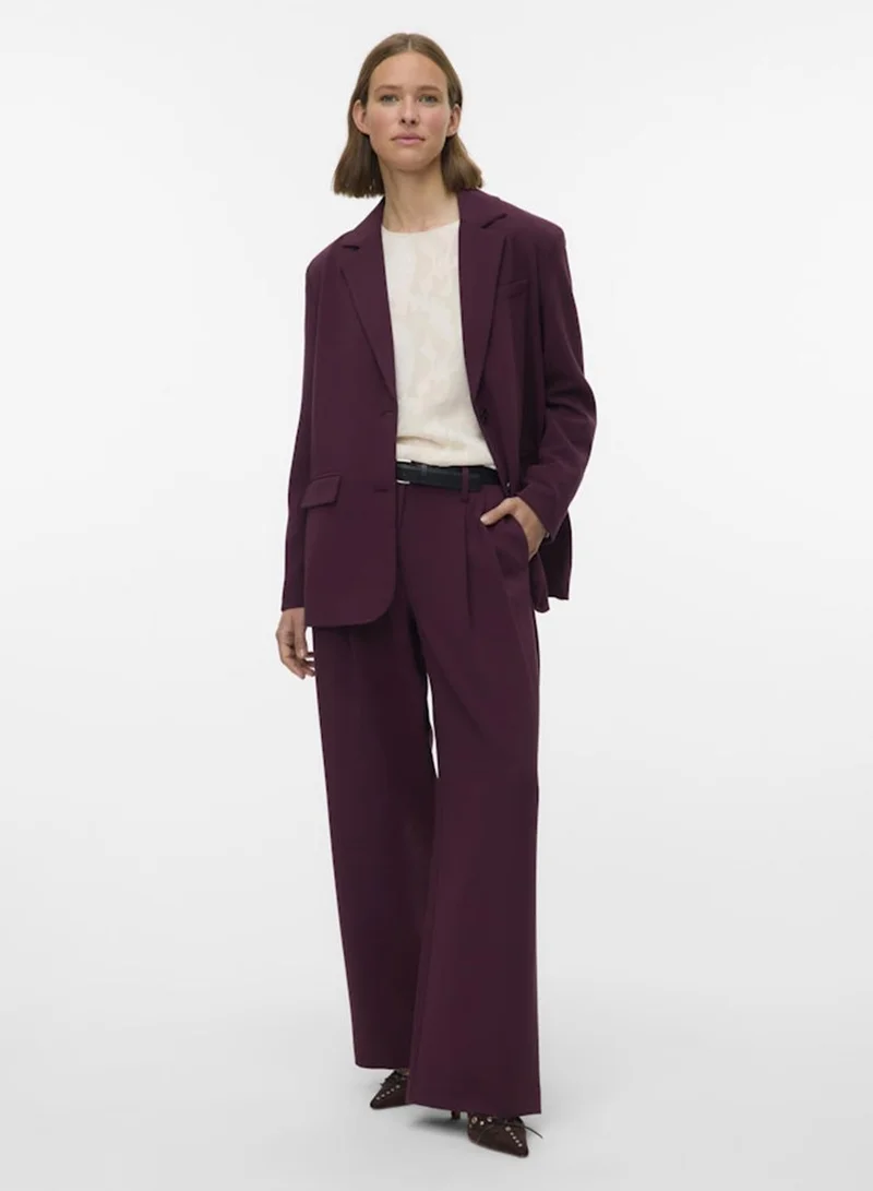 VERO MODA Vmmichell Mw Wide Belted Pant