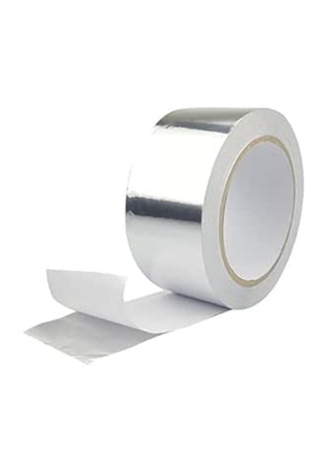 Aluminum Foil Tape, 10 Pieces Silver Tape, Silver, HVAC, Sealing and Patches of Hot and Cold Air Ducts, Fiberglass Duct Plates, Insulation - Image 2