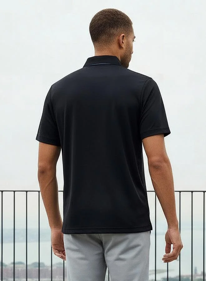 Splash Active  Men Stretchable Performance Polo T-shirt for Men | Best Price UAE