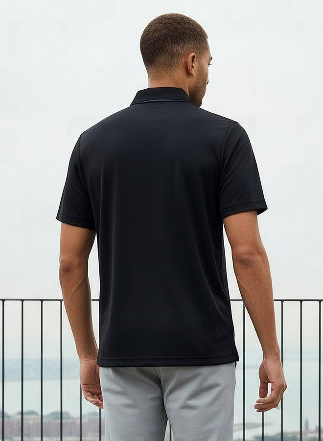 Splash Active Men Stretchable Performance Polo T-shirt - Image 3