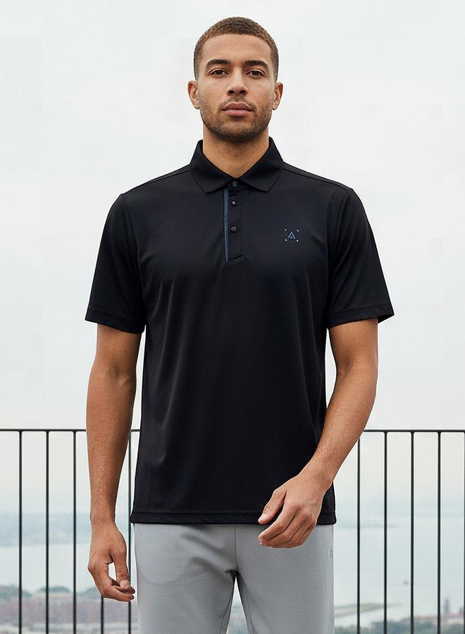 Splash Active Men Stretchable Performance Polo T-shirt - Image 1
