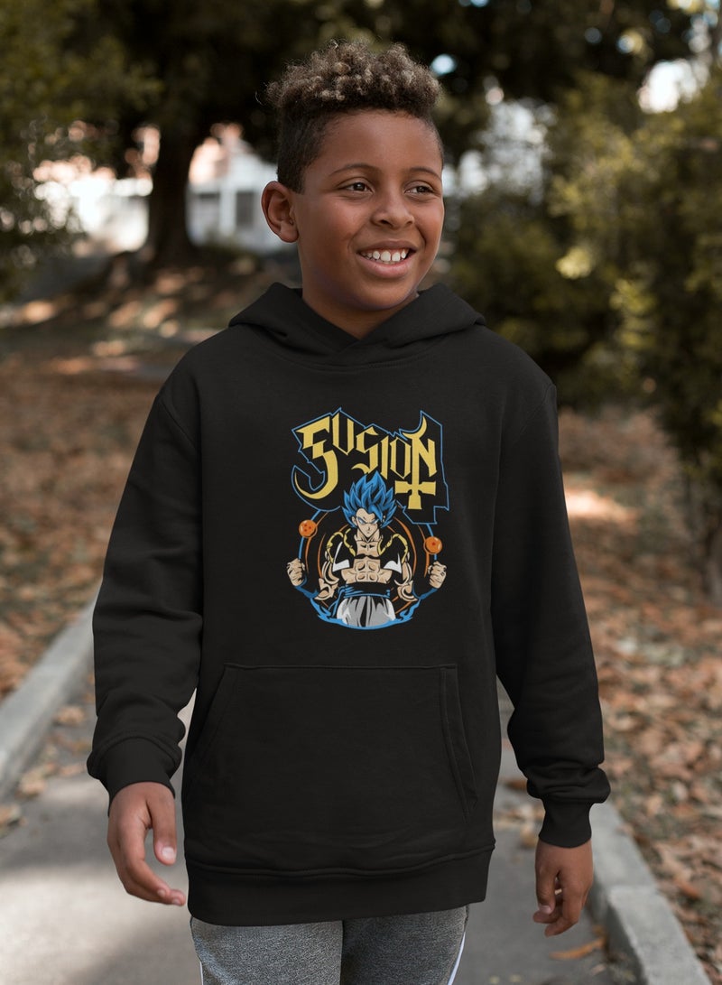 ZOOM Dragon Ball Fusion Graphic Hoodie Design 