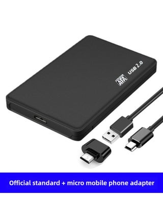 2.5 Inch Usb3.0 Hard Disk Box Desktop Laptop External Solid State Ssd Mechanical Mobile External Box-Color:2.5inch Hard Drive Box Usb 2.0-added Micro Mobile Phone Adapter (small Trapezoid) - pzsku/Z1EC485463C2A85BE188AZ/45/_/1742552153/1d9b796e-ab19-4a0d-b480-fba9b603e853