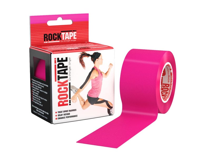 ROCKTAPE روك تيب، وردي، 2" × 16.4' (5 سم × 5 م) - Image 1
