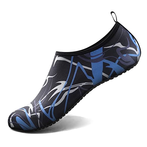 ATHMILE Water Shoes for Women Men QuickDry Aqua Socks Swim Beach Barefoot Yoga Exercise Wear Sport Accessories Pool Camping Must Haves Adult Youth Size 1011Women910Men - Image 1