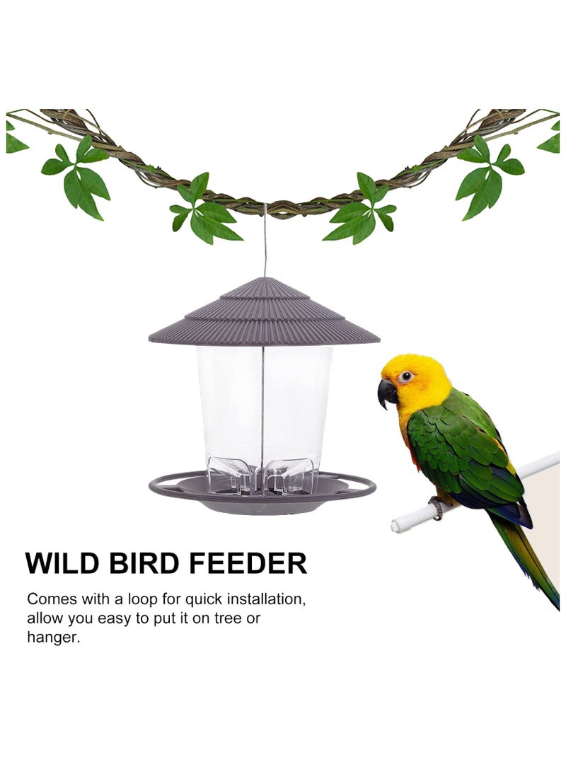 general Outdoor Garden Hanging Bird Feeder Garden Automatic Hummingbird Feeder adds a warm and interactive scene to garden life  - Image 1