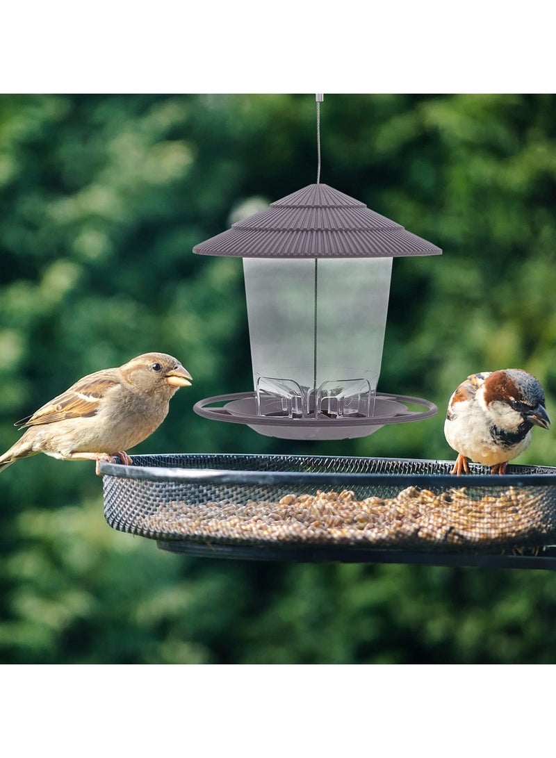 general Outdoor Garden Hanging Bird Feeder Garden Automatic Hummingbird Feeder adds a warm and interactive scene to garden life  - Image 3