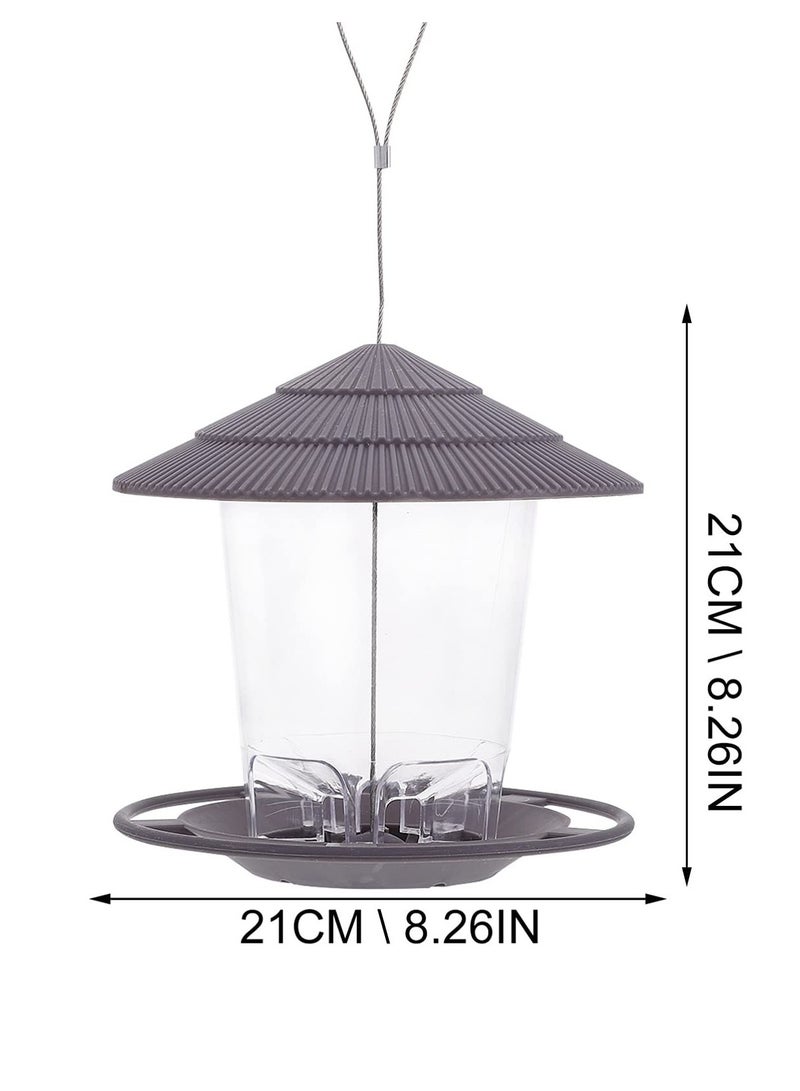 general Outdoor Garden Hanging Bird Feeder Garden Automatic Hummingbird Feeder adds a warm and interactive scene to garden life  - Image 4