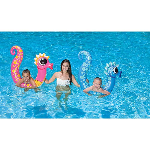 Poolmaster Swimming Pool Noodle Floaties for Kids, Seahorse, 2 Pack - Image 2