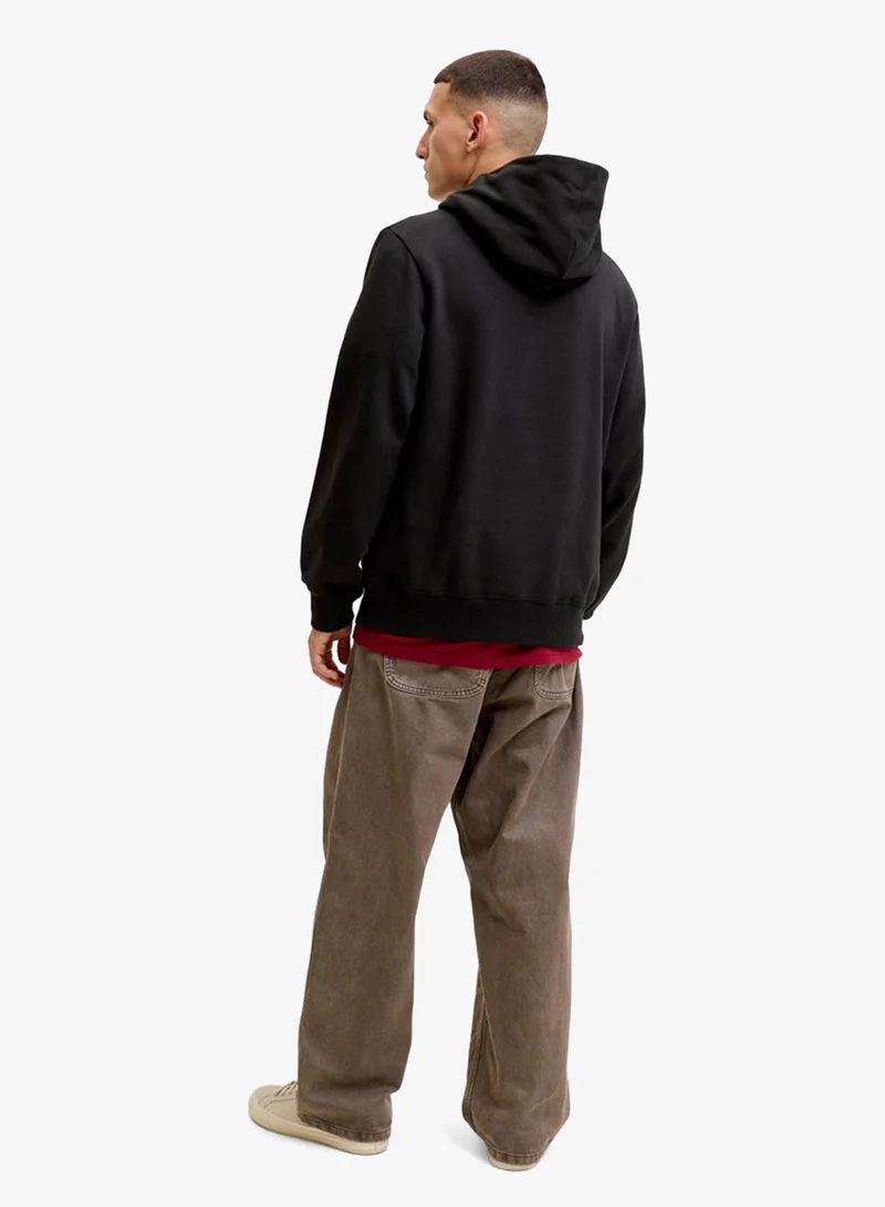 جاك اند جونز Graphic Pullover Hoodie