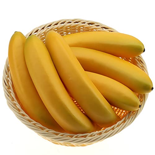 Gresorth زينة فواكه مزيفة على شكل موز 6 قطع من جريسوورث - Image 5