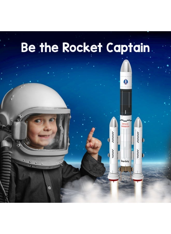 Smartivity Rocket Launcher DIY STEM Educational Toy Kit for Kids Age 6+ | Wooden Learning Toy | Build & Play | Gift for Boys & Girls - Image 3