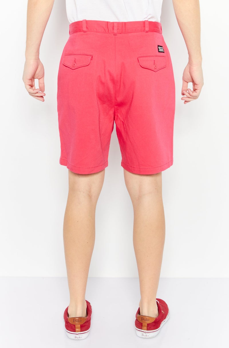 Levi's شورتات تشينو صلبة للرجال، وردي داكن - Image 4