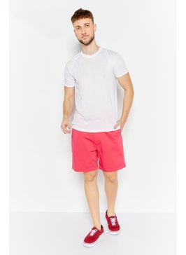 Men Solid Chino Short, Dark Pink - pzsku/Z1EC5888D0EE8AA6344F0Z/45/_/1739110398/db069a21-6bca-4c4d-8286-b337201e903e