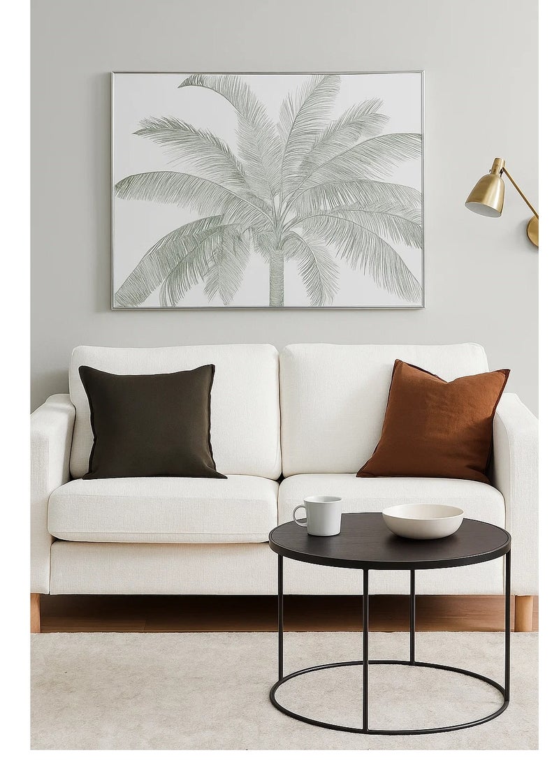 لوفت تطريز، لوحة فنية جدارية، الطول 70 × العرض 3.2 × الارتفاع 50 سم، متعدد الألوان، قماش، MDF-197603 - Image 1