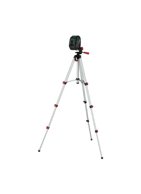 Universal Level 2 Laser Line with Tripod Black and Silver 115 x 64 x 125 mm JE0 603 663 80