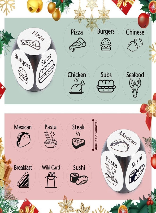 Aeonovs 10 Year Anniversary Tin Gift for Him, Food Dice, 10 Year Tin Anniversary Decorations for Him Her, Stocking Stuffers for Husband Wife, 5 Senses Gifts for Husband - Image 5