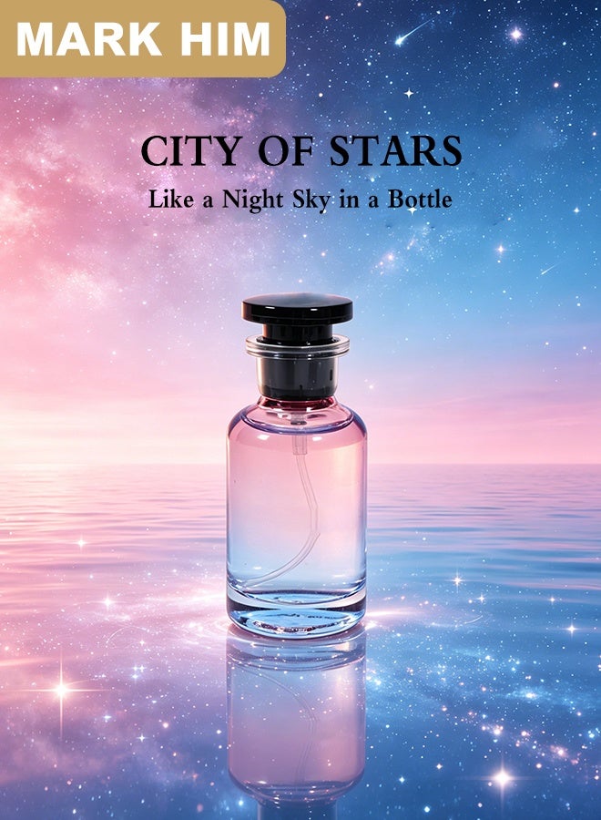 مارك له طقم هدايا عطور للرجال والنساء من 4 قطع، مجموعة عطور Eau de Parfum طويلة الثبات بحجم 4 × 30 مل، طقم روائح متنوع للأناقة اليومية والإهداء - Image 2