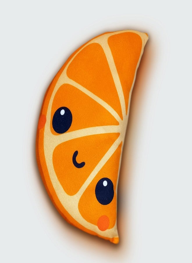 Avirons Adorable Orange Pillow - Soft and Playful! Ideal for Kids, This Orange-Shaped Pillow adds Fun and Comfort to Their Day, Making Rest and Play Extra Special. - Image 1