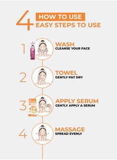 Face Fresh Vitamin C Ampoule Face Serum - Hyaluronate & Niacinamide, Reduces Dark Spots & Discoloration, Brightens & Improves Skin Texture, For All Skin Types 5ml  - Image 3