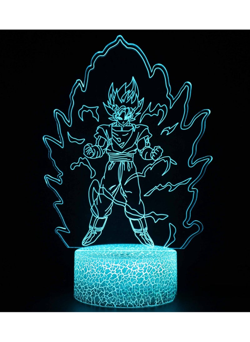 KUYING Dragon Ball 3D Touch LED Night Light 
