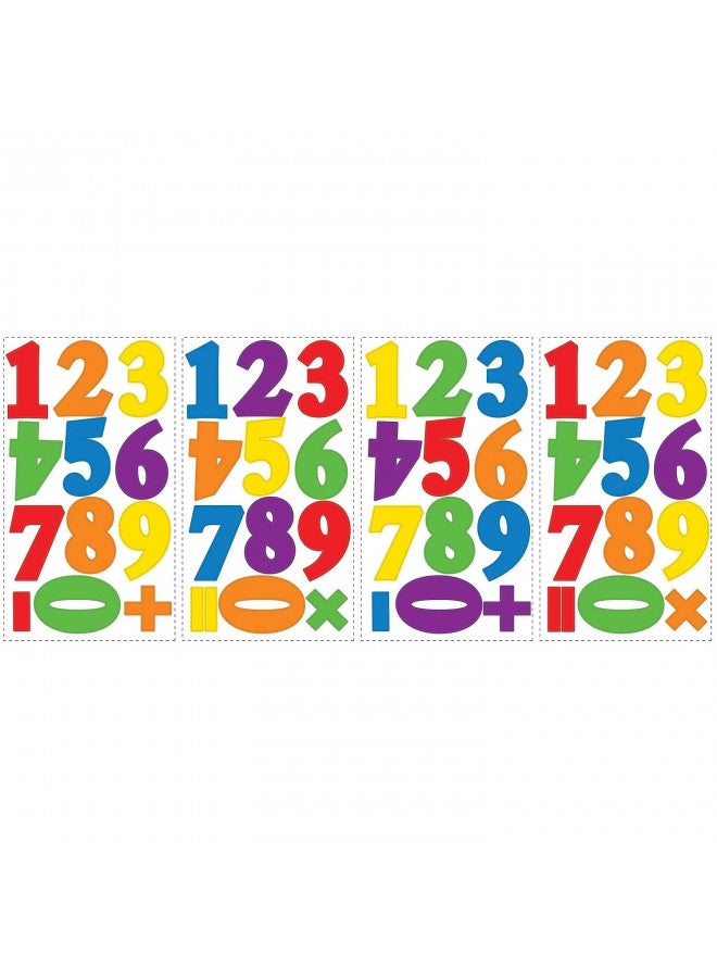 RoomMates RMK1280SCS Primary Numbers Peel and Stick Wall Decals