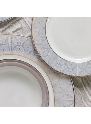 Eleganza 44-Piece New Bone China Dinner Set Serves 8 Elegant And Durable Perfect For Formal Dining Special Occasions Or Everyday Use Includes Plates Cups And Saucers - pzsku/Z1EC66435B4A342E70BE3Z/45/_/1731400932/e61f5f8a-438e-453d-825a-cf7a45444052