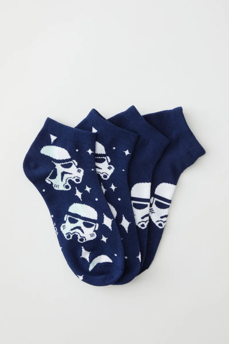 Star Wars 2 Pk Of Ankle Socks