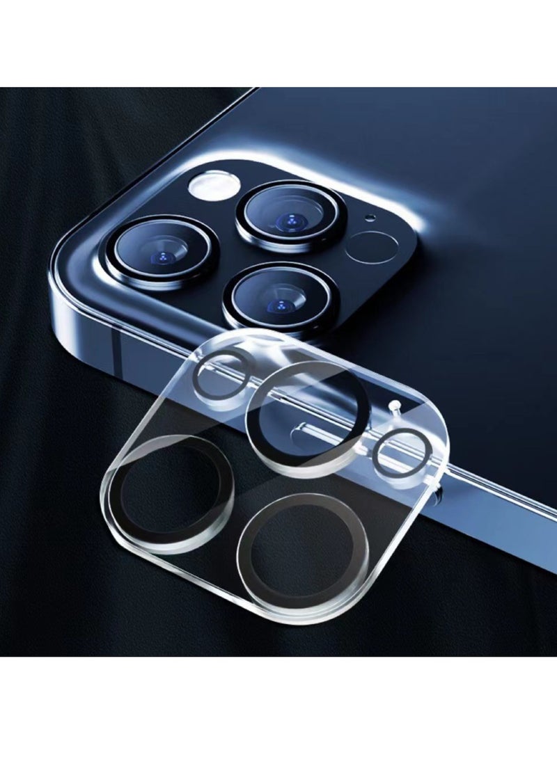 Tempered Glass Camera Lens Protector for iPhone 12 Pro Anti-Scratch Camera Lens Cover No Affect on Night Shots - Image 2