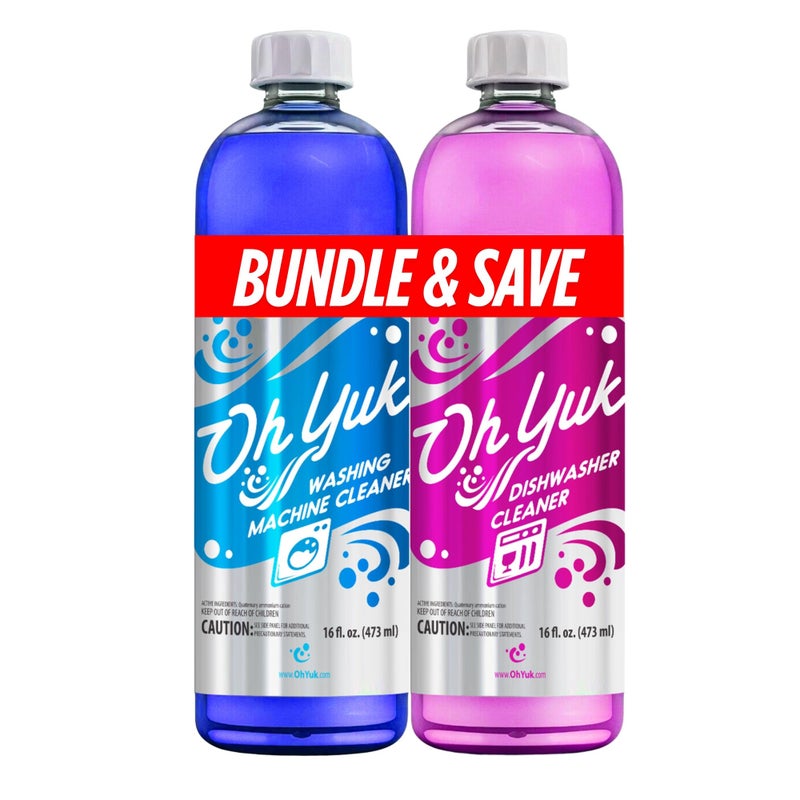 Oh Yuk Washing Machine Cleaner and Dishwasher Cleaner Combo Pack - Image 1