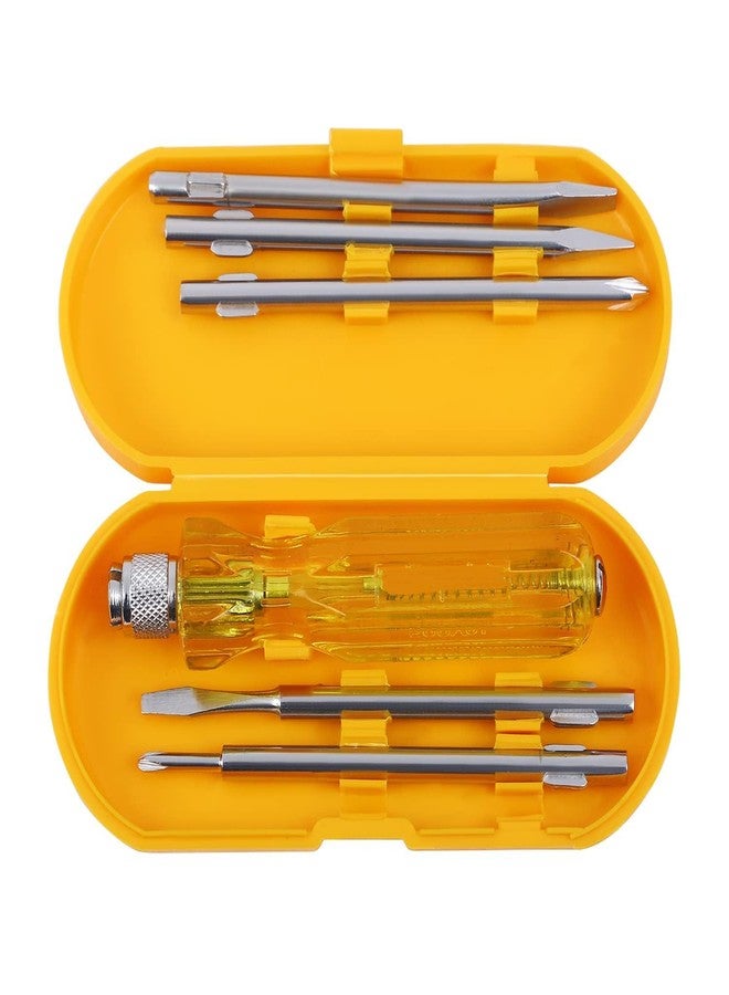 RAMEX screwdriver set, screwdriver set tools kit, screwdrivers tools 5 Pieces set with box standard screwdriver set (Pack of 5) - Image 1