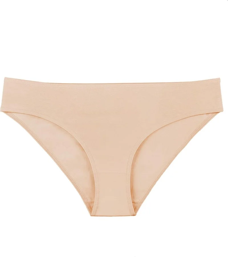 سينسو Women's Basic Mixed Colors Cotton Briefs 7 Pack Set - KTS3048