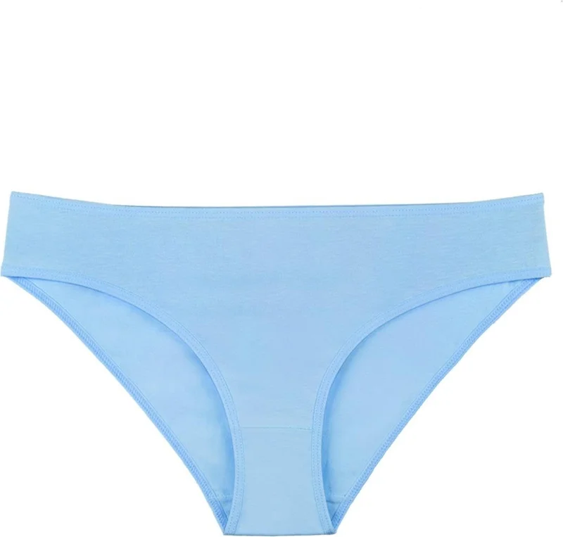 سينسو Women's Basic Mixed Colors Cotton Briefs 7 Pack Set - KTS3048