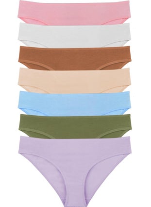 Women's Basic Mixed Colors Cotton Briefs 7 Pack Set - KTS3048 - pzsku/Z1EC6A4D2EB29F828401AZ/45/_/1731053593/832d256e-a897-4f04-b62b-9738f3f7749e