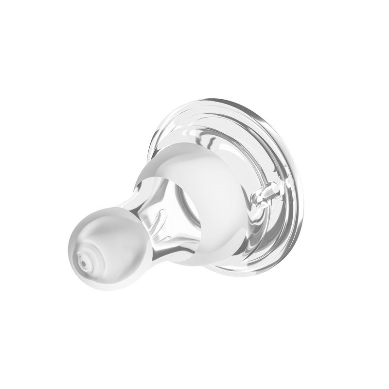 FARLIN Crystal Clear Silicone Nipple / M / 2pcs - Image 2