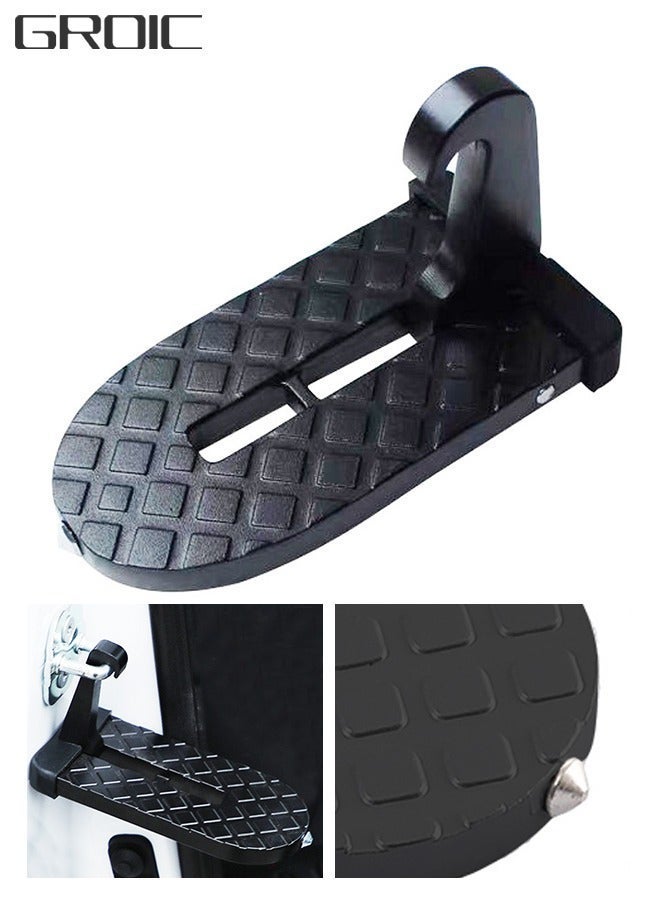 GROIC Multifunction Foldable Car Roof Rack Step Door Pedal Universal Latch Hook Auxiliary Foot Aluminium Alloy Safety Hammer, Auto Parts - Image 1
