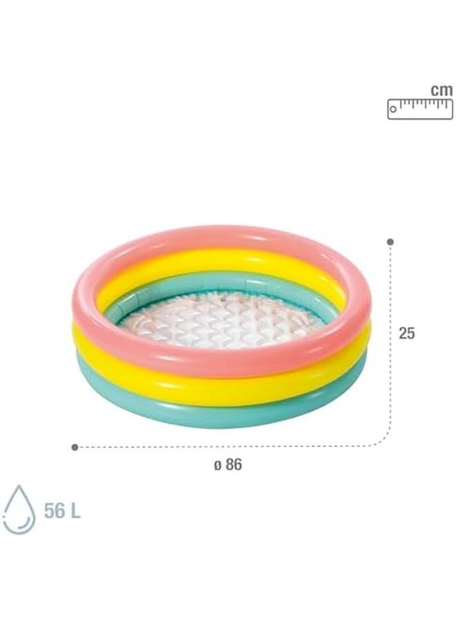 INTEX Sunset Glow Baby Pool Multicolor 86X25 Cm 58924Np - Image 4